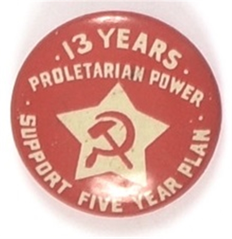 Proletarian Party 13 Years