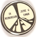 RFK Peace Sign Memorial Pin