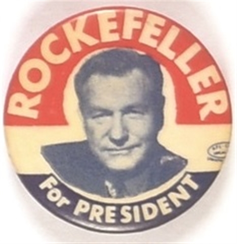 Rockefeller for President RWB Celluloid