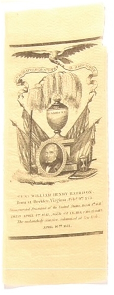 William Henry Harrison Memorial Ribbon