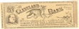 Cleveland Bank "Wild Cat Money"