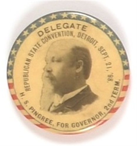 Pingree for Governor Michigan Convention Pin