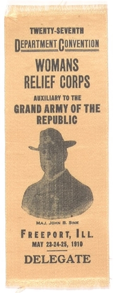 GAR Womens Relief Corps 1910 Ribbon