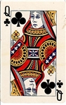 Votes for Women Queen of Spades Playing Card