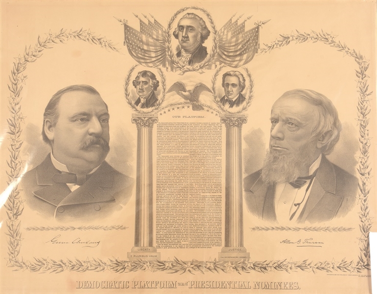 Cleveland, Thurman Platform Poster