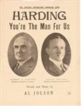 Harding Youre the Man for Us