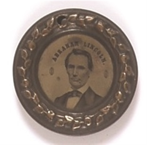 Lincoln and Hamlin Doughnut Ferrotype