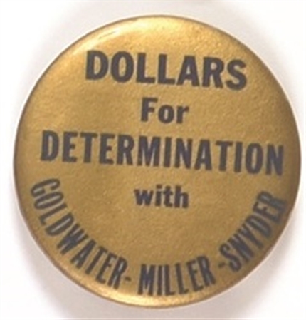 Goldwater, Miller, Snyder Dollars for Determination