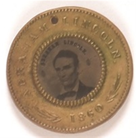 Lincoln, Hamlin 1860 Ferrotype