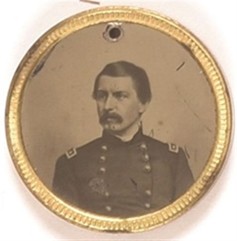 McClellan, Pendleton Larger Size Ferrotype