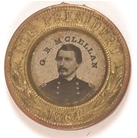 McClellan, Pendleton 1864 Ferrotype