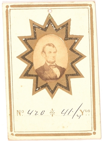 Abraham Lincoln Star Card