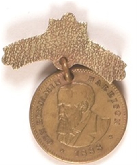 Harrison 1888 Brass Medal