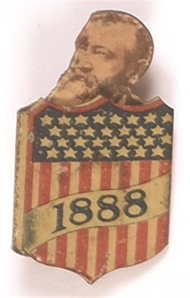 Harrison 1888 Mechanical Shield Pin
