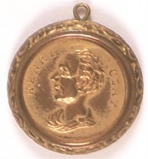 Henry Clay Brass Charm