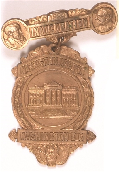 Harrison, Morton Inaugural Badge
