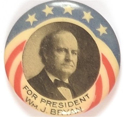 Bryan for President Stars and Stripes