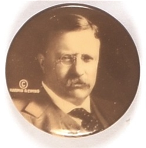 Theodore Roosevelt  Sepia Celluloid