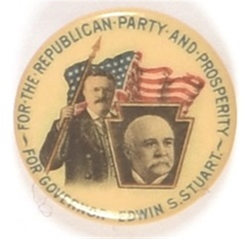 Roosevelt, Stuart Pennsylvania Coattail