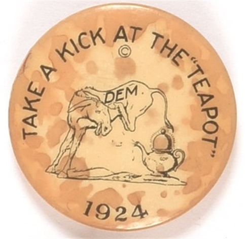 Davis Rare Take a Kick at the Teapot