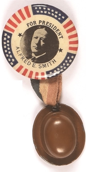 Al Smith Pin and Brown Derby
