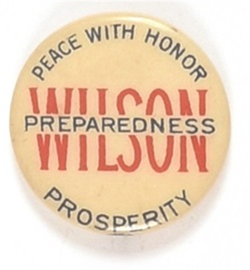 Wilson Peace With Honor
