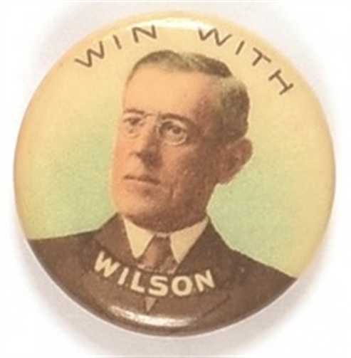 Win With Wilson Multicolor Celluloid