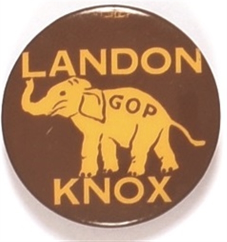 Landon and Knox GOP Elephant