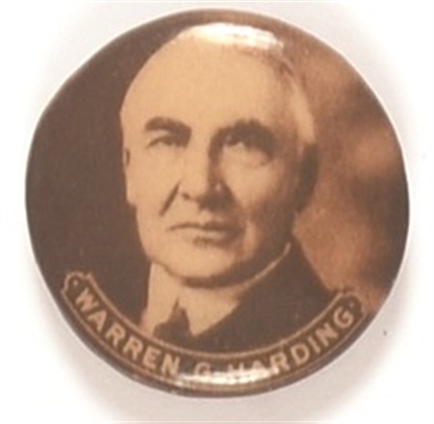 Harding Sepia Celluloid