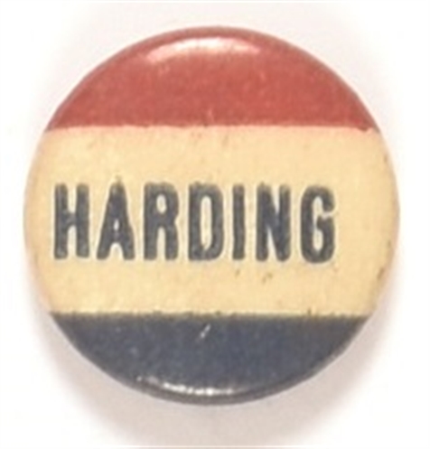 Harding RWB Celluloid, Smaller Letters