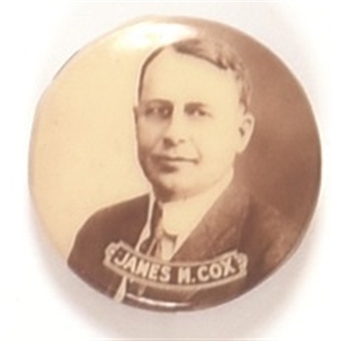 James Cox Scarce Sepia Celluloid