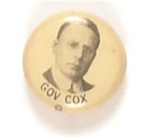 Gov. Cox Ohio Celluloid