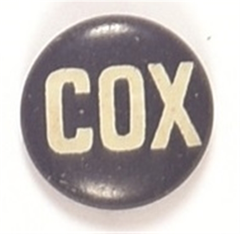Cox Blue and White Litho