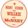 Mount Vernon for Willkie and McNary