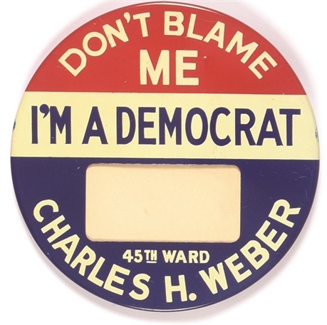 Stevenson Dont Blame Me Im a Democrat