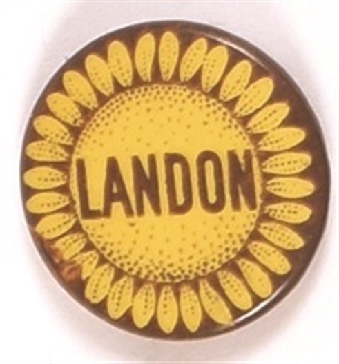 Alf Landon Sunflower Celluloid