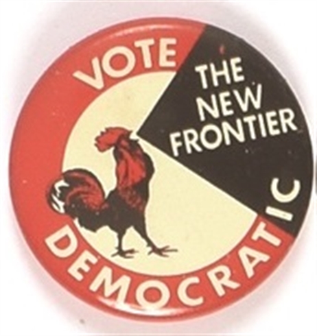 Kennedy New Frontier Rooster Pin