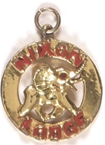 Nixon, Lodge Elephant Charm