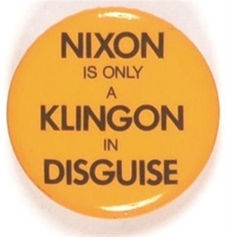 Nixon is a Klingon in Disguise