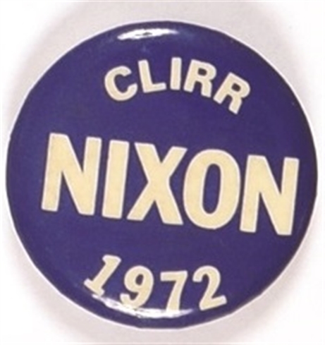 Richard Nixon CLIRR Celluloid
