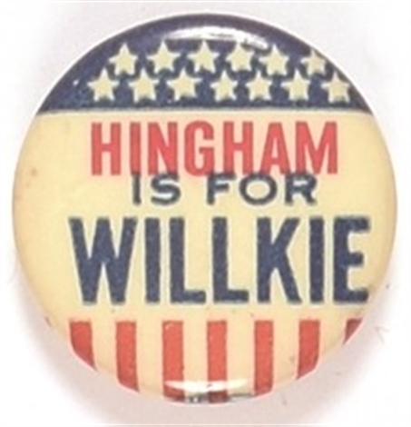 Higham is for Willkie