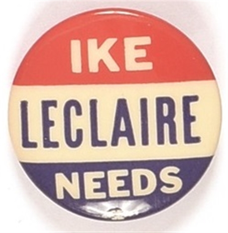 Ike Needs LeClaire Rhode Island Coattail