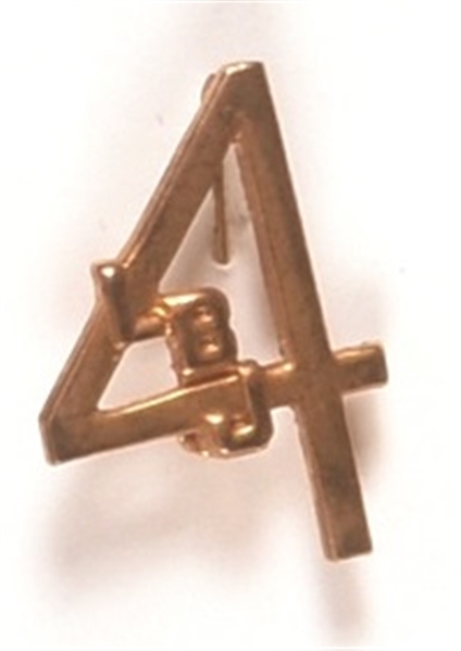 4 LBJ Pinback
