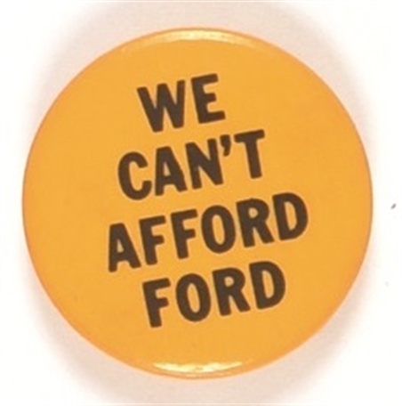 We Cant Afford Ford