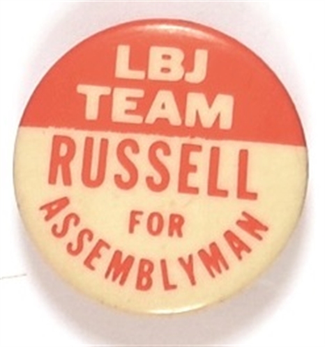 LBJ Team, Russell for Assemblyman