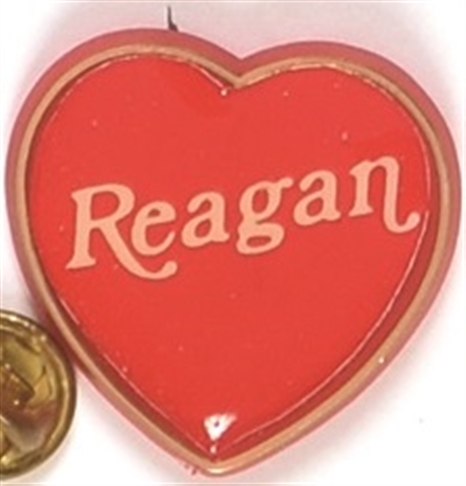 Reagan Heart Pin