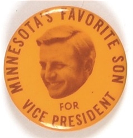 Mondale Minnesota Favorite Son