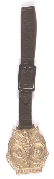 Cox, Roosevelt Metal Jugate Fob