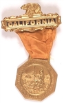 Taft California 1908 Convention Badge