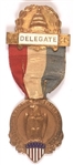 Wilson 1912 Delegate Badge